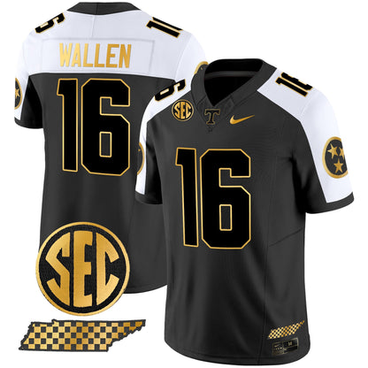 Tennessee Volunteers 2024 Gold Vapor Limited Jersey V2 - All Stitched