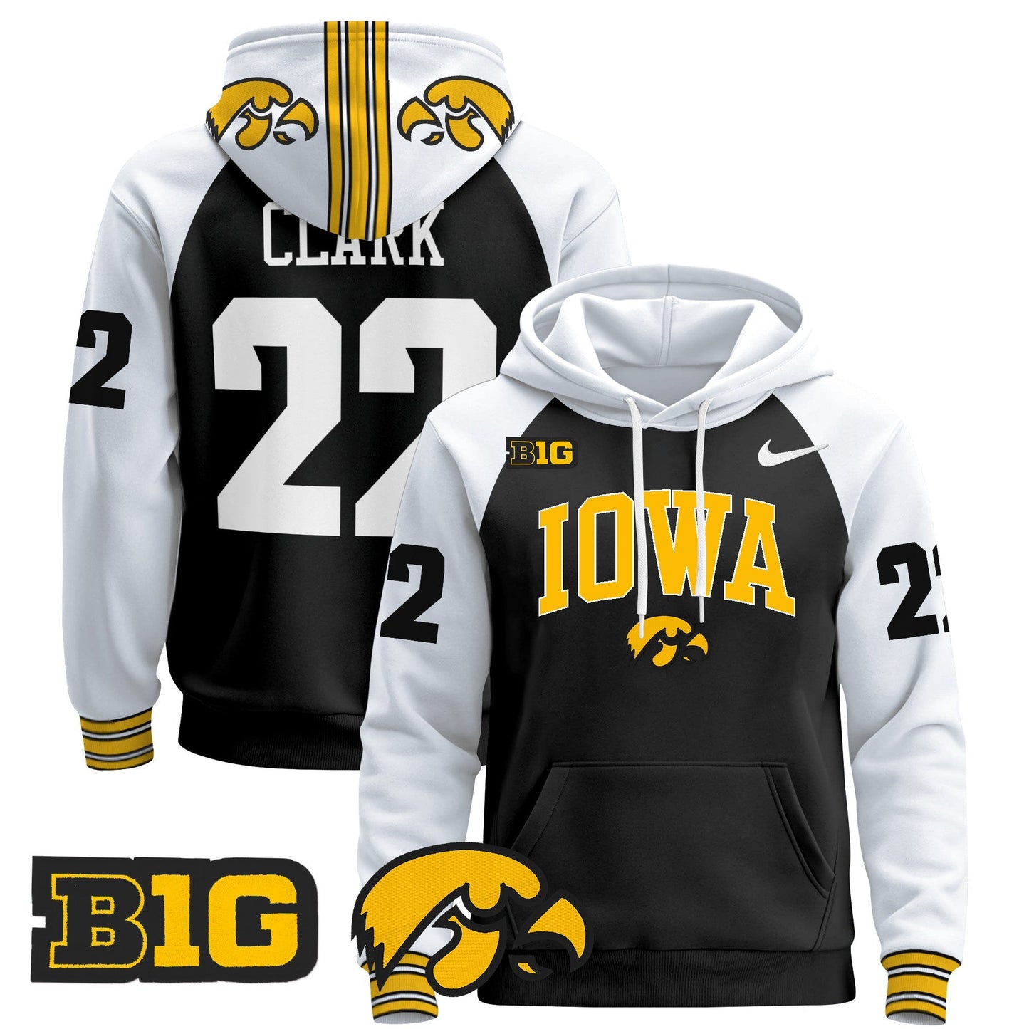 Iowa Hawkeyes 2024 Pullover Hoodie V2
