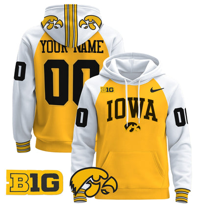 Iowa Hawkeyes 2024 Custom Pullover Hoodie V2
