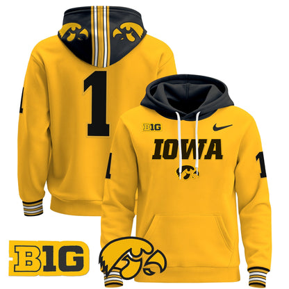 Iowa Hawkeyes 2024 Pullover Hoodie V3