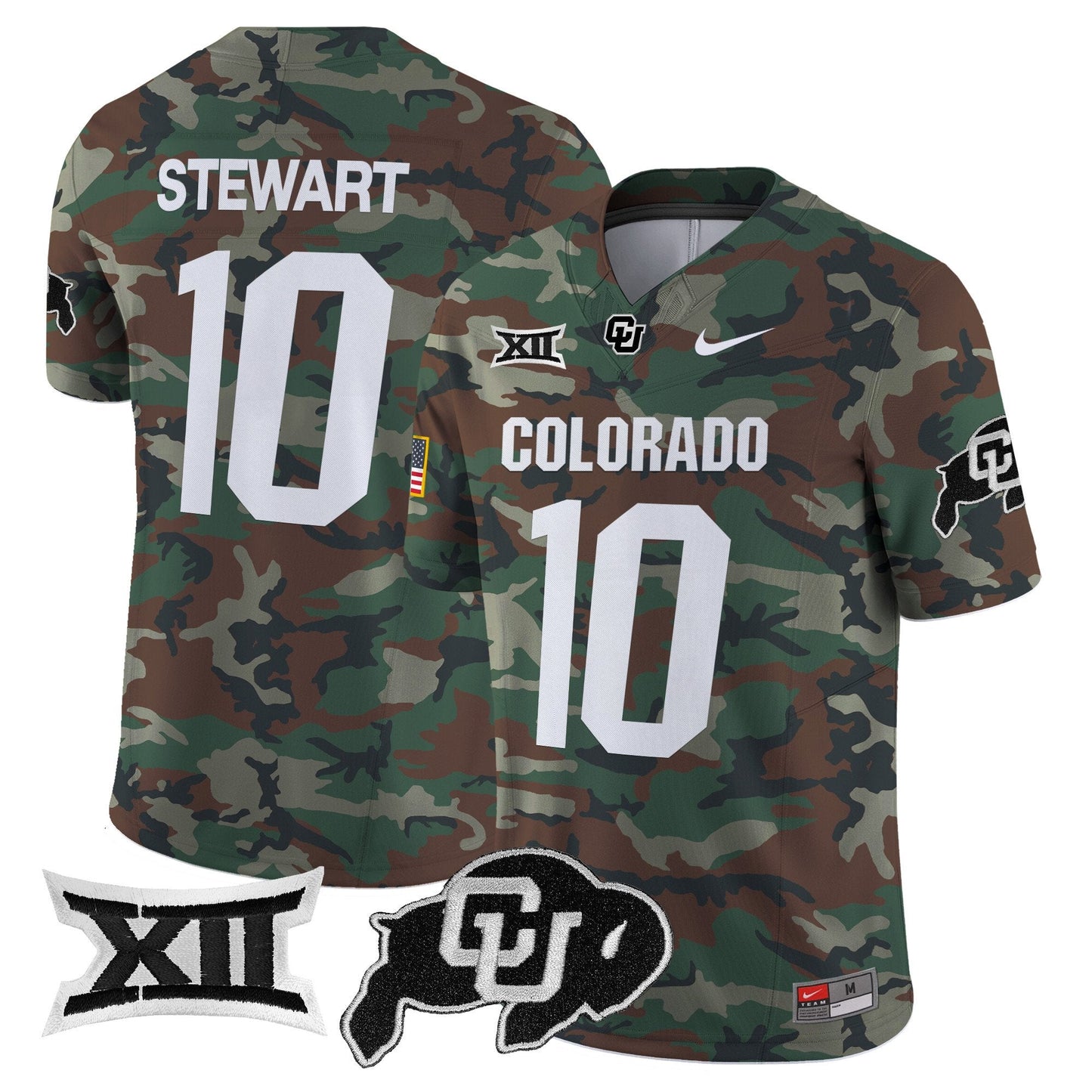 Colorado Buffaloes 2024 Military Vapor Limited Jersey - All Stitched