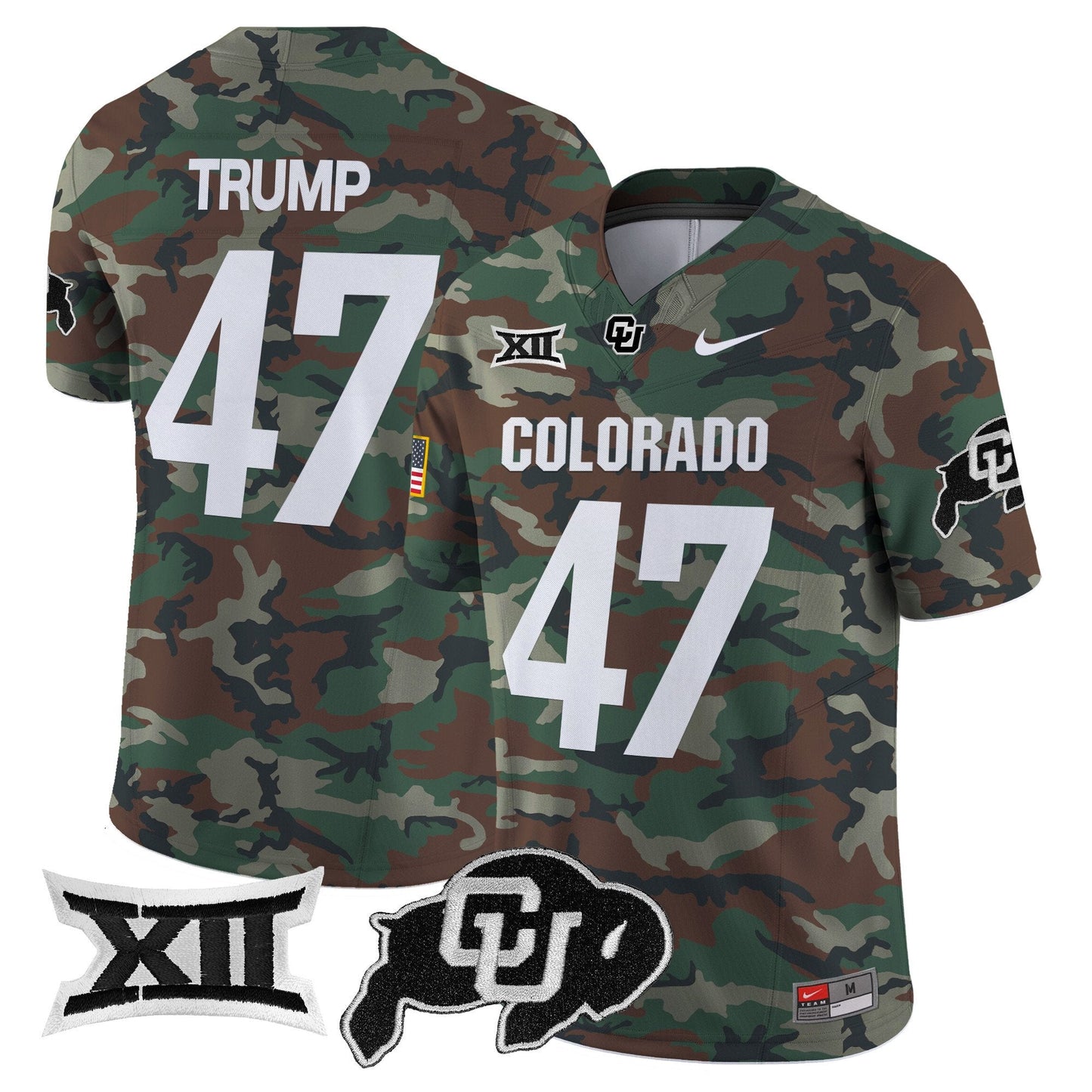 Colorado Buffaloes 2024 Military Vapor Limited Jersey - All Stitched