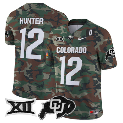 Colorado Buffaloes 2024 Military Vapor Limited Jersey - All Stitched