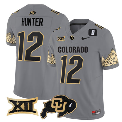 Colorado Buffaloes Vapor Limited Jersey V4 - Big 12 XII Patch - All Stitched