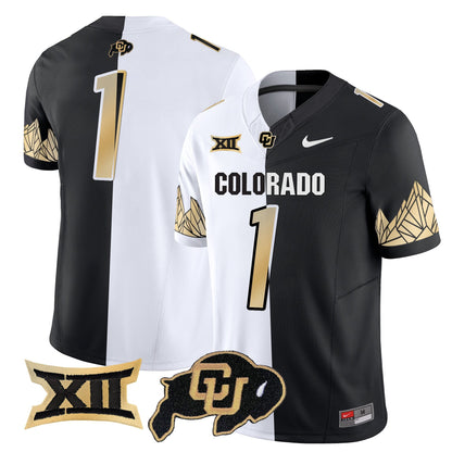 Colorado Buffaloes Vapor Limited Jersey V4 - Big 12 XII Patch - All Stitched