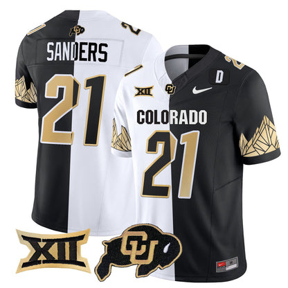 Colorado Buffaloes Vapor Limited Jersey V4 - Big 12 XII Patch - All Stitched