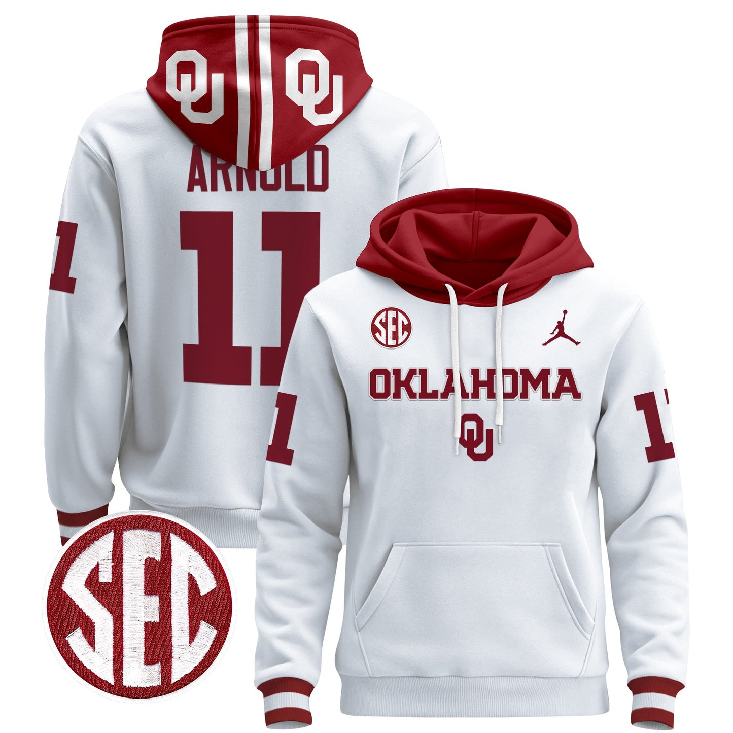 Oklahoma Sooners 2024 Pullover Hoodie V3