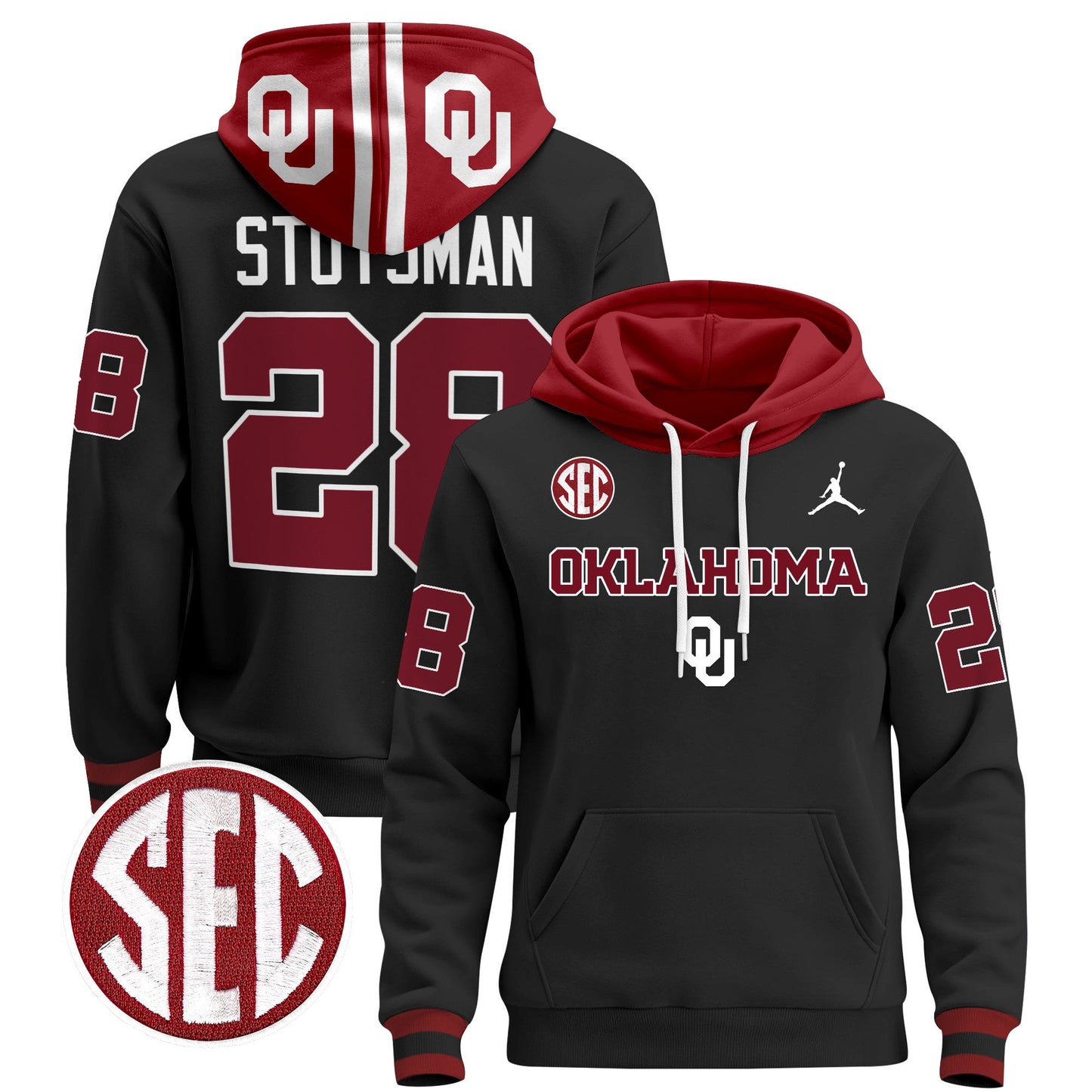 Oklahoma Sooners 2024 Pullover Hoodie V3