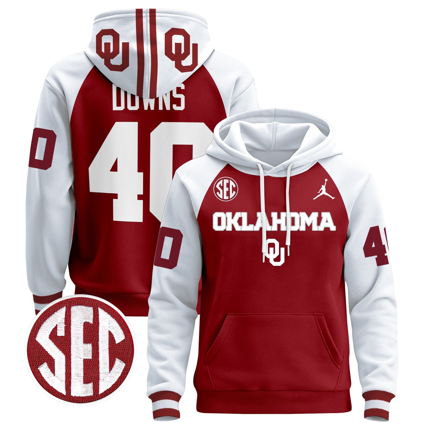 Oklahoma Sooners 2024 Pullover Hoodie V3