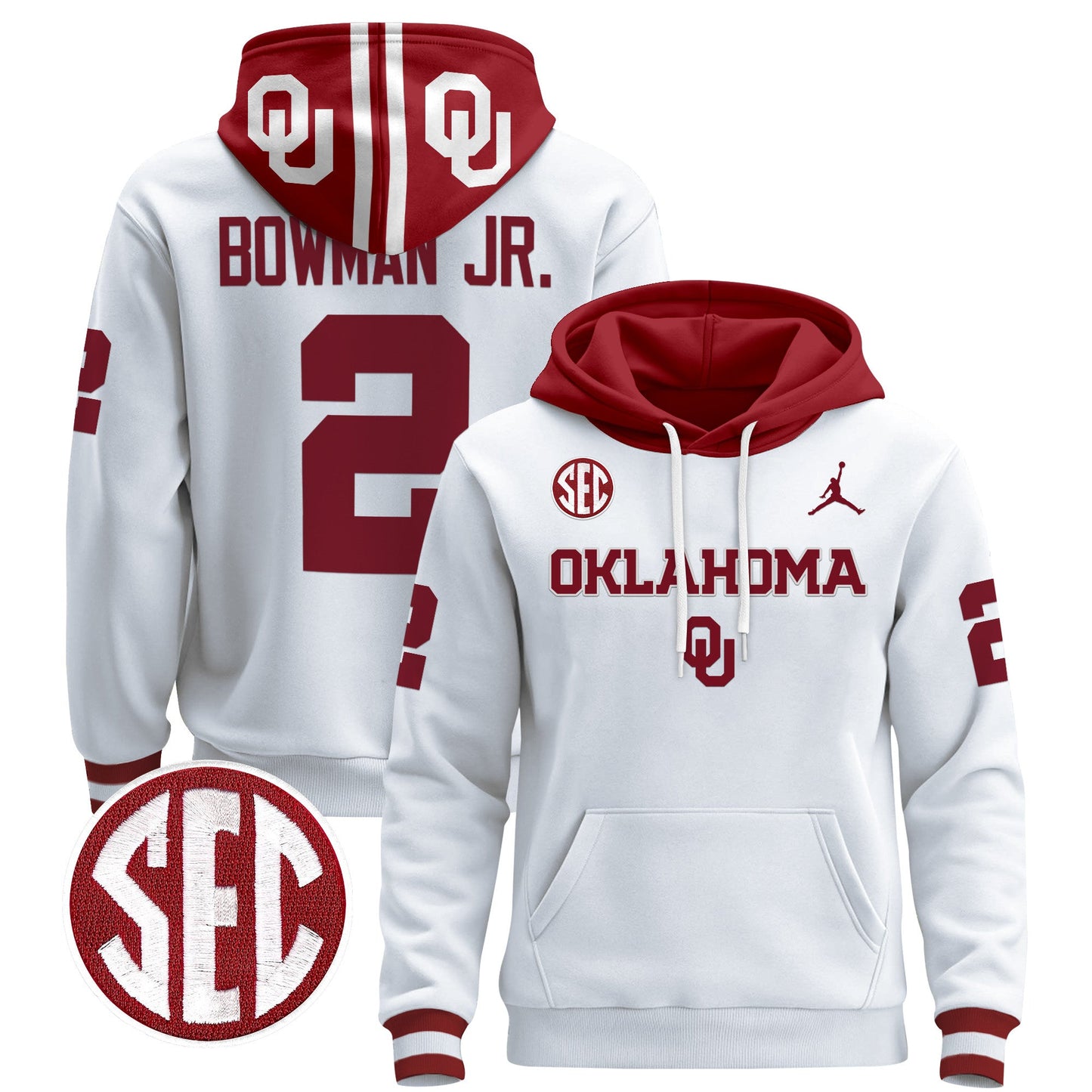 Oklahoma Sooners 2024 Pullover Hoodie V3