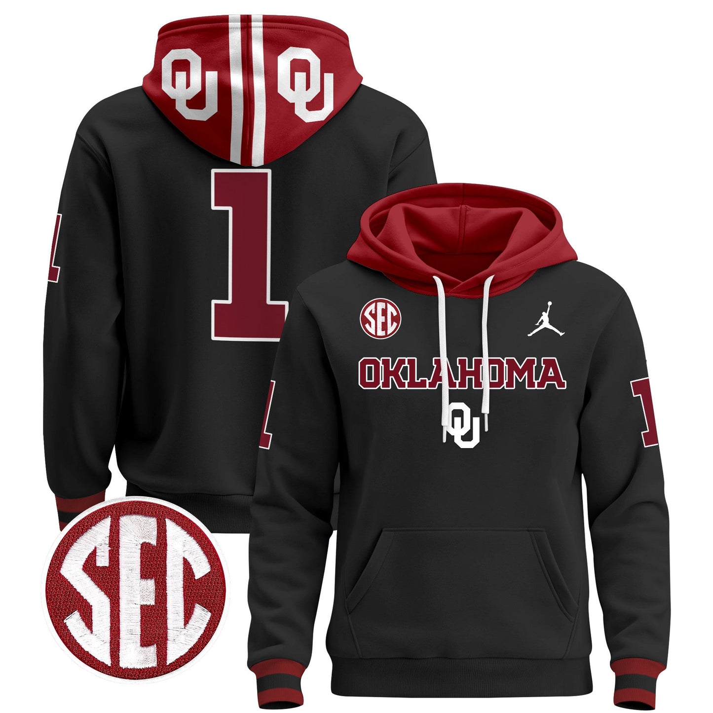 Oklahoma Sooners 2024 Pullover Hoodie V3