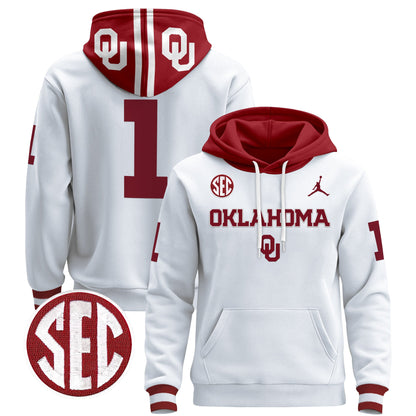 Oklahoma Sooners 2024 Pullover Hoodie V3