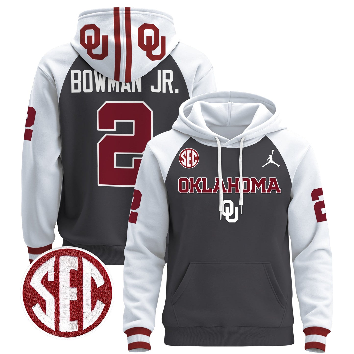 Oklahoma Sooners 2024 Pullover Hoodie V3