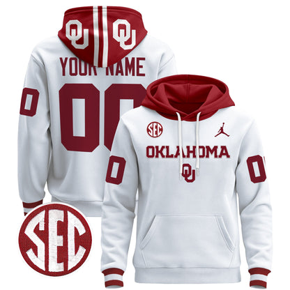 Oklahoma Sooners 2024 Custom Pullover Hoodie V3