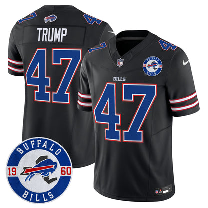 Men's Buffalo Bills 2024 Vapor Limited Jersey - Est. 1960 Patch - All Stitched