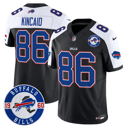 Men's Buffalo Bills 2024 Vapor Limited Jersey - Est. 1960 Patch - All Stitched