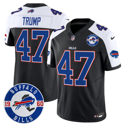 Men's Buffalo Bills 2024 Vapor Limited Jersey - Est. 1960 Patch - All Stitched