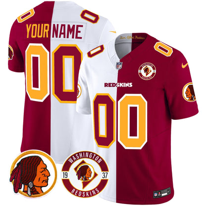 Washington Redskins 2024 Vapor Limited Custom Jersey - Est. 1937 Patch - All Stitched