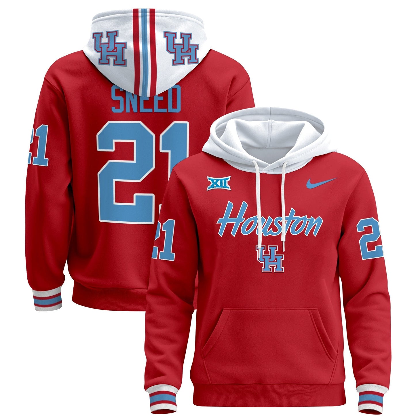 HOU 2024 Pullover Hoodie V3