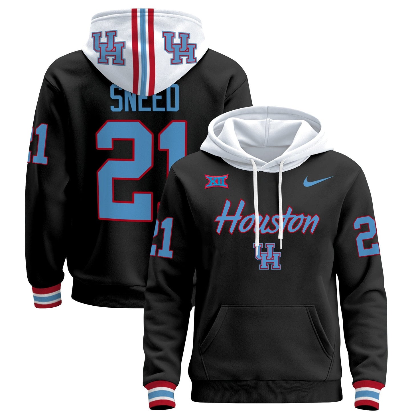 HOU 2024 Pullover Hoodie V3