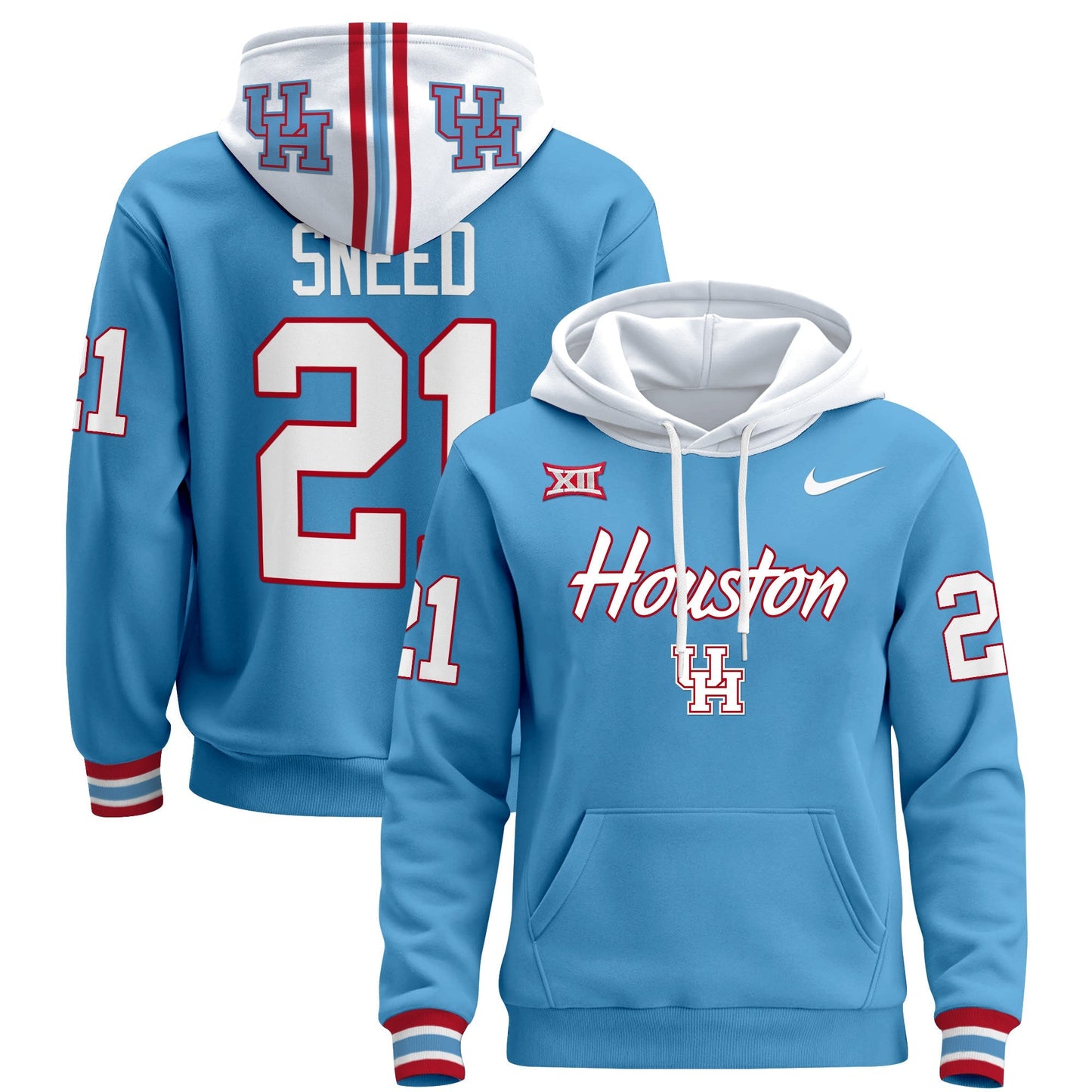 HOU 2024 Pullover Hoodie V3