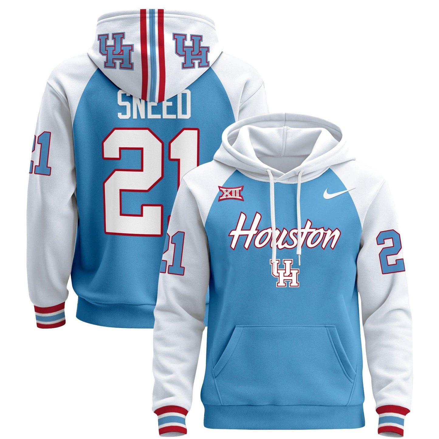 HOU 2024 Pullover Hoodie V3
