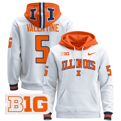 Men's Illinois Fighting Illini 2025 Pullover Hoodie V2 - All Stitched