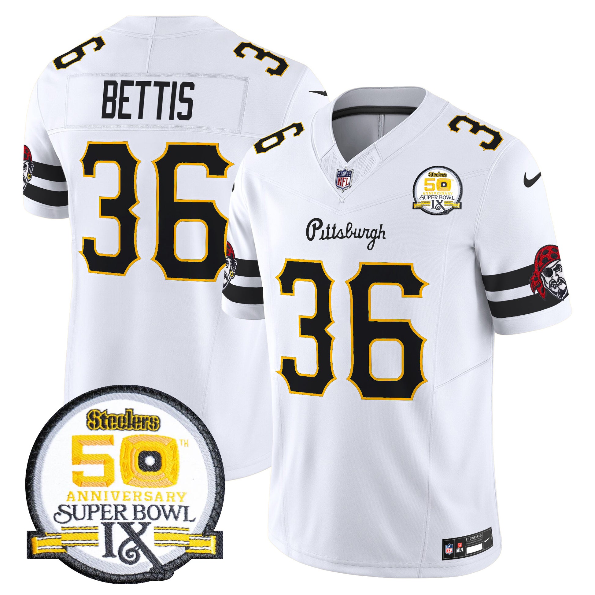 Men's Pittsburgh Steelers 2024 Vapor Limited Jersey - All Stitched