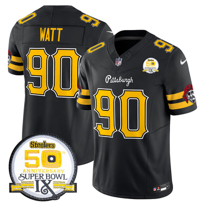 Men's Pittsburgh Steelers 2024 Vapor Limited Jersey - All Stitched