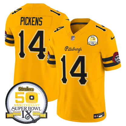 Men's Pittsburgh Steelers 2024 Vapor Limited Jersey - All Stitched