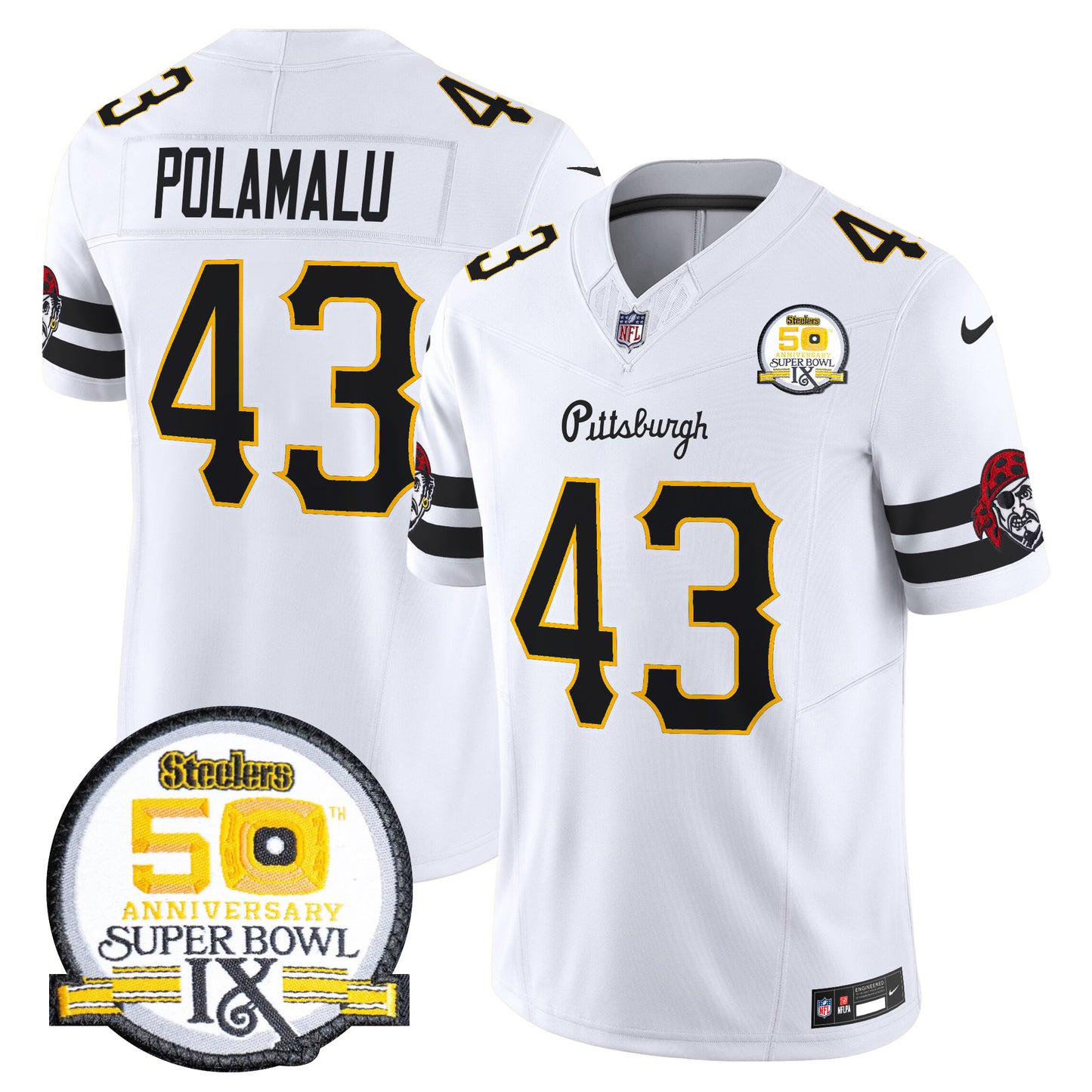 Men's Pittsburgh Steelers 2024 Vapor Limited Jersey - All Stitched