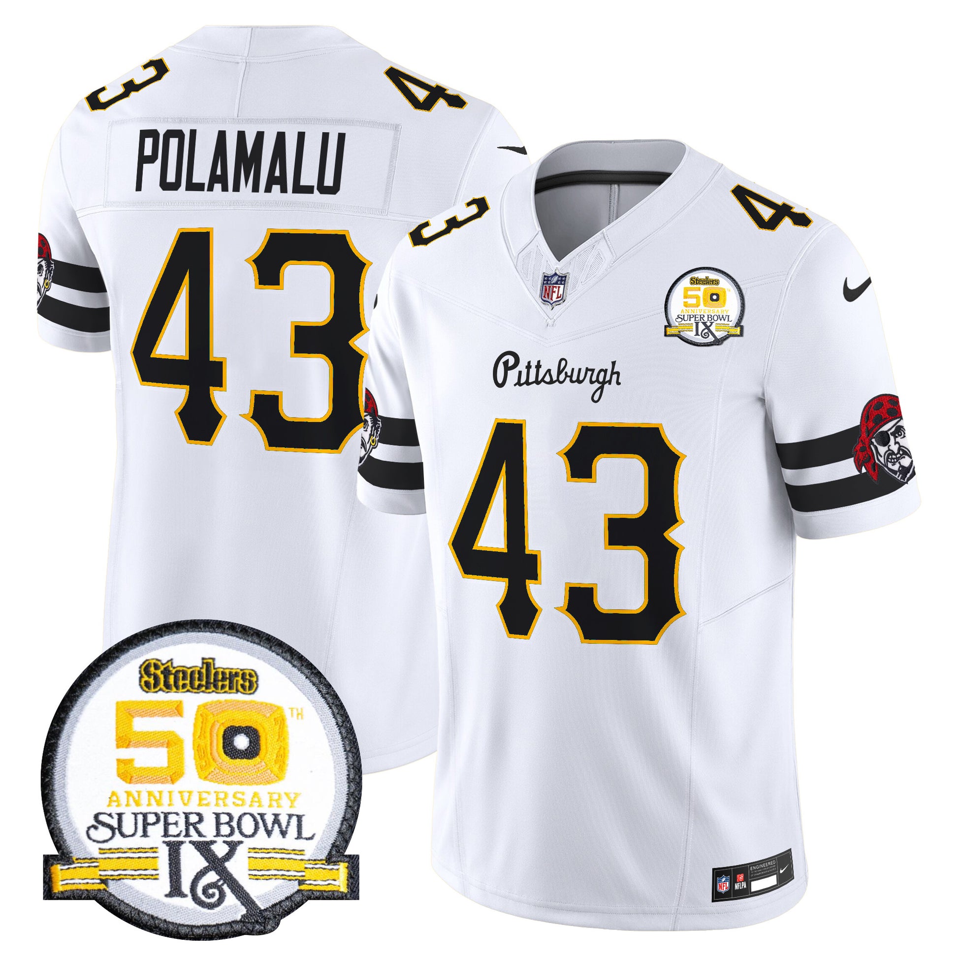 Men's Pittsburgh Steelers 2024 Vapor Limited Jersey - All Stitched