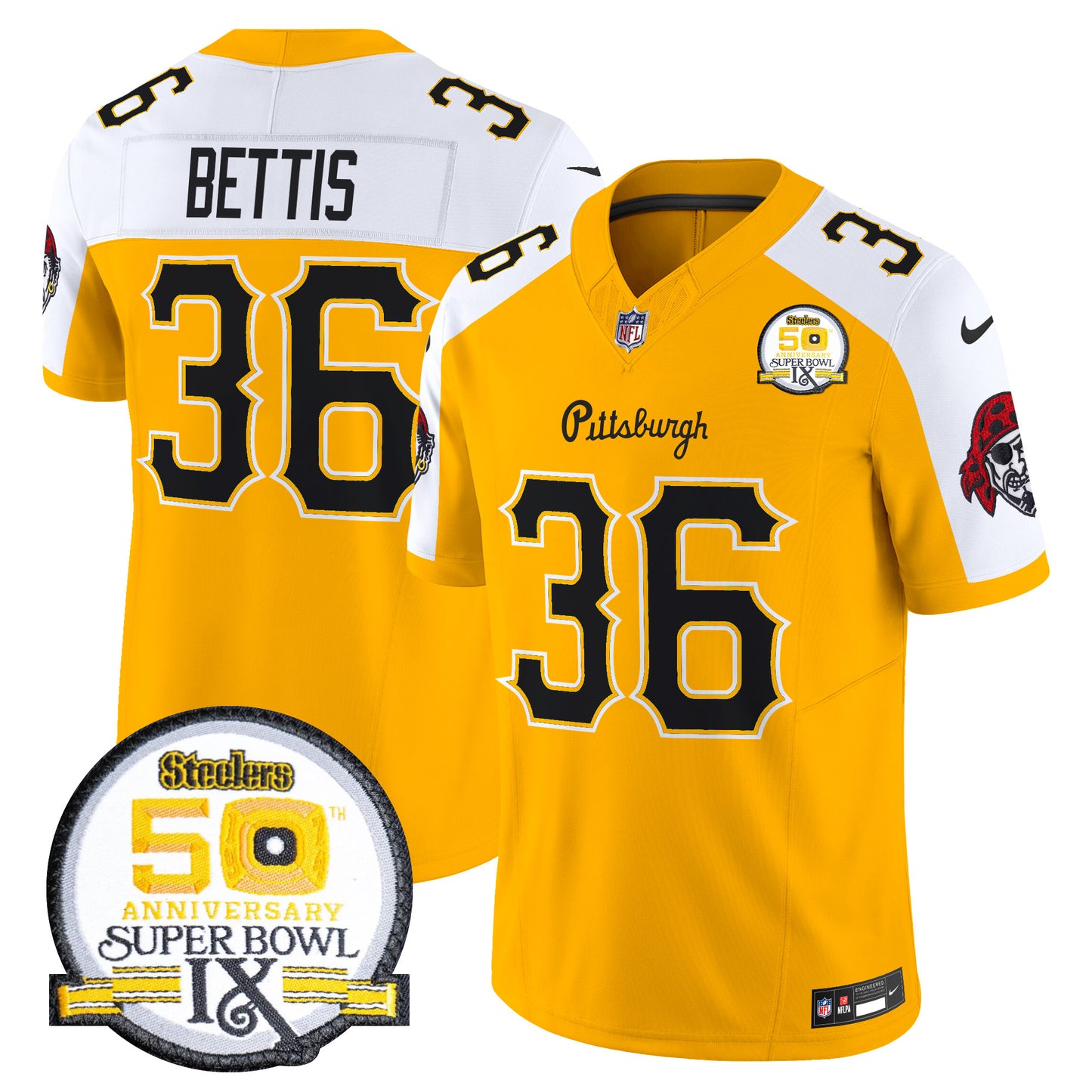 Men's Pittsburgh Steelers 2024 Vapor Limited Jersey - All Stitched