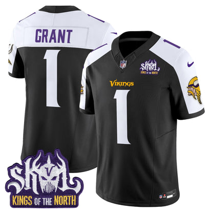 MIN King Of The North Patch Vapor Limited Jersey V2 - All Stitched