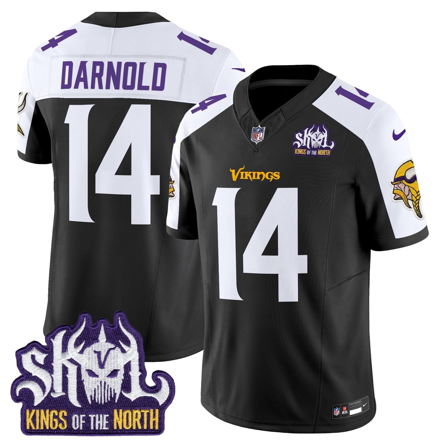 MIN King Of The North Patch Vapor Limited Jersey V2 - All Stitched
