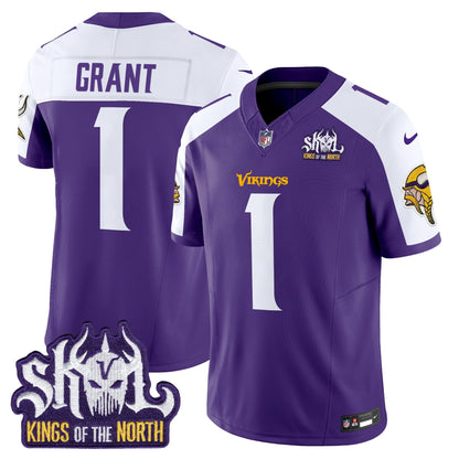 MIN King Of The North Patch Vapor Limited Jersey V2 - All Stitched