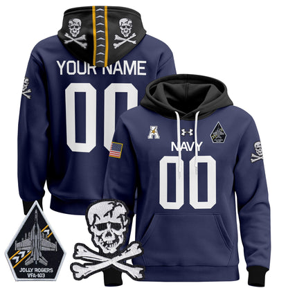 Navy MID 2024 Custom Pullover Hoodie V2