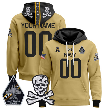 Navy MID 2024 Custom Pullover Hoodie V2