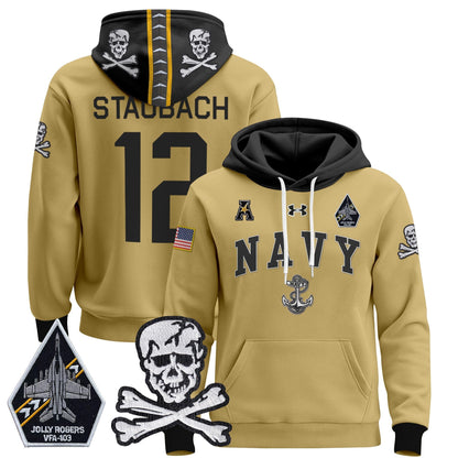 Navy MID 2024 Pullover Hoodie V4