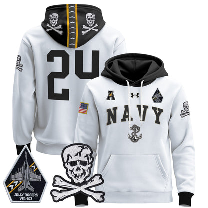 Navy MID 2024 Pullover Hoodie V4