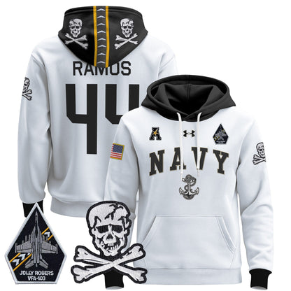 Navy MID 2024 Pullover Hoodie V4