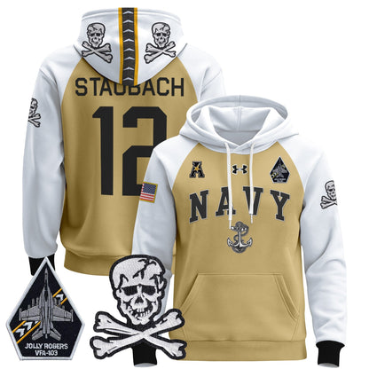 Navy MID 2024 Pullover Hoodie V4