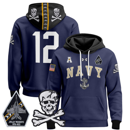 Navy MID 2024 Pullover Hoodie V4