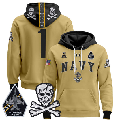 Navy MID 2024 Pullover Hoodie V4
