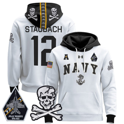 Navy MID 2024 Pullover Hoodie V4