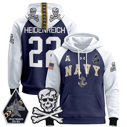Navy MID 2024 Pullover Hoodie V4