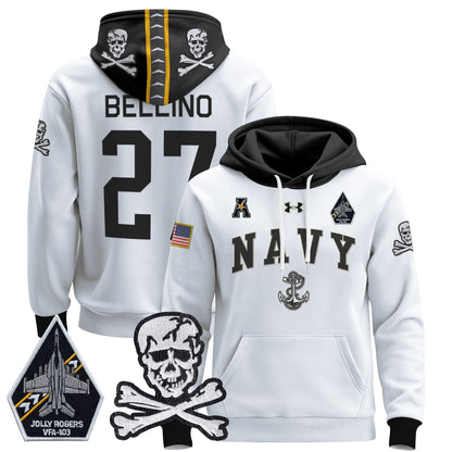 Navy MID 2024 Pullover Hoodie V4