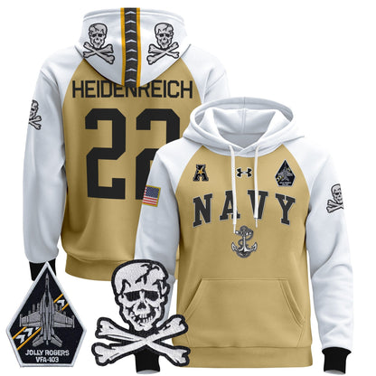 Navy MID 2024 Pullover Hoodie V4