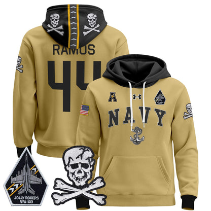 Navy MID 2024 Pullover Hoodie V4