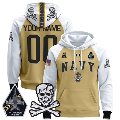 Navy MID 2024 Custom Pullover Hoodie V4